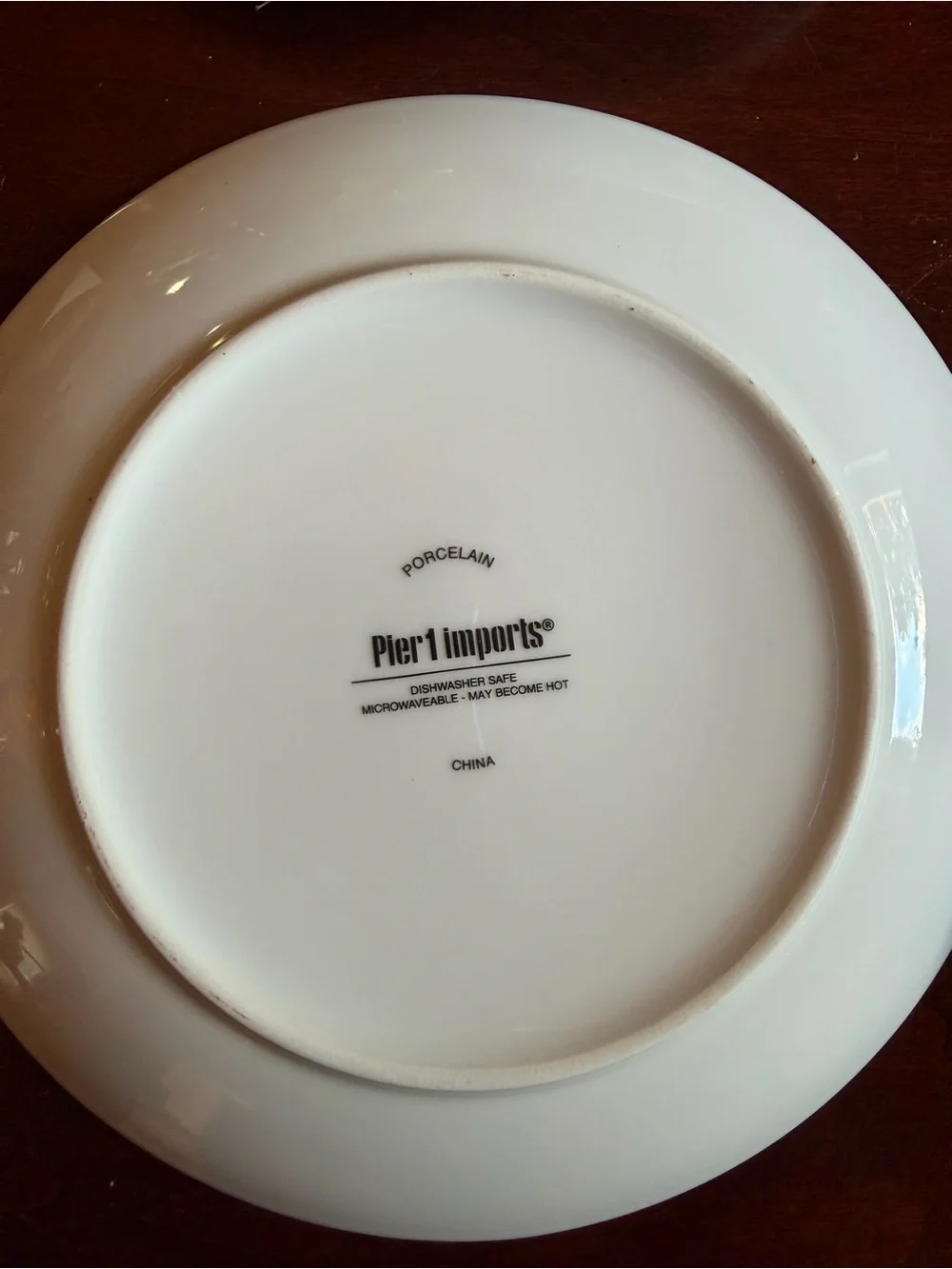 Pier 1 Black Holiday Decorative Plates